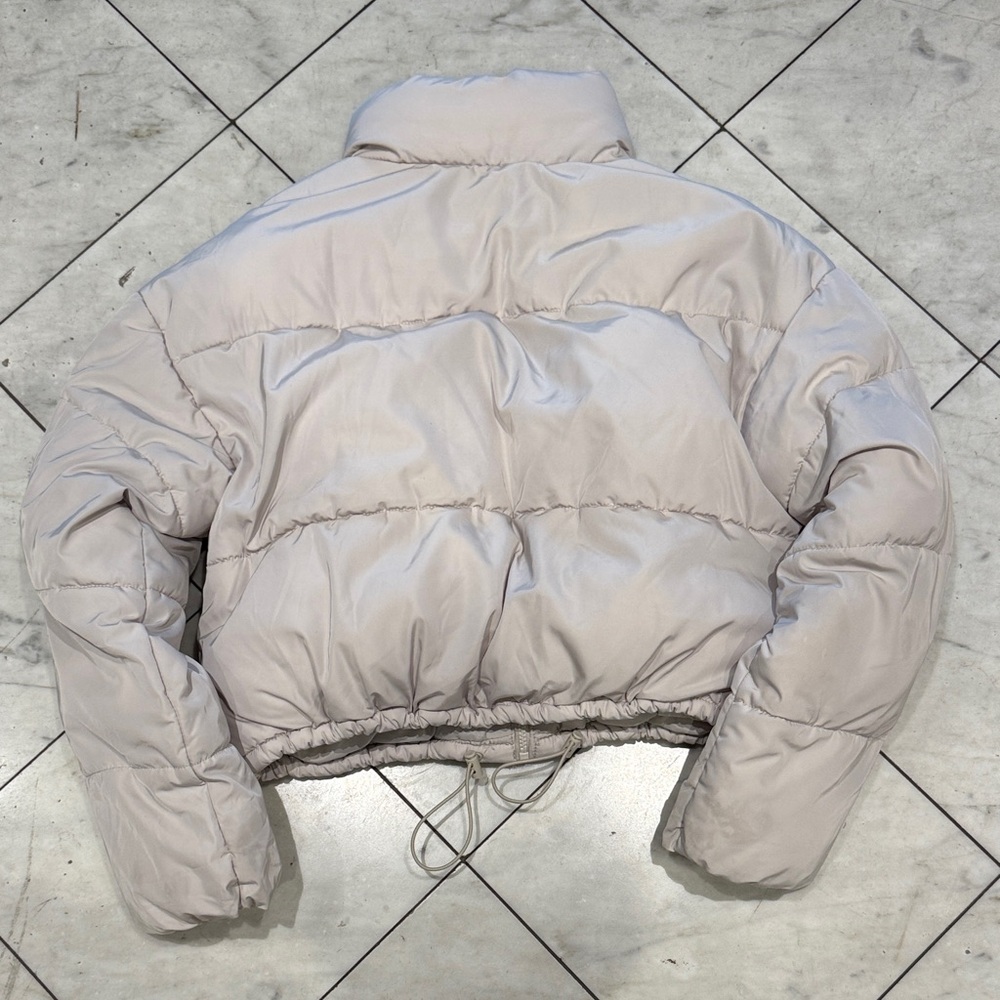 Divided Light Beige Puffer Jacket - image 2